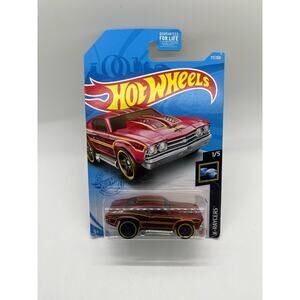 Hot Wheels '69 Chevelle X-Raycers Red Car 77/250 NIP - Fast Shipping!